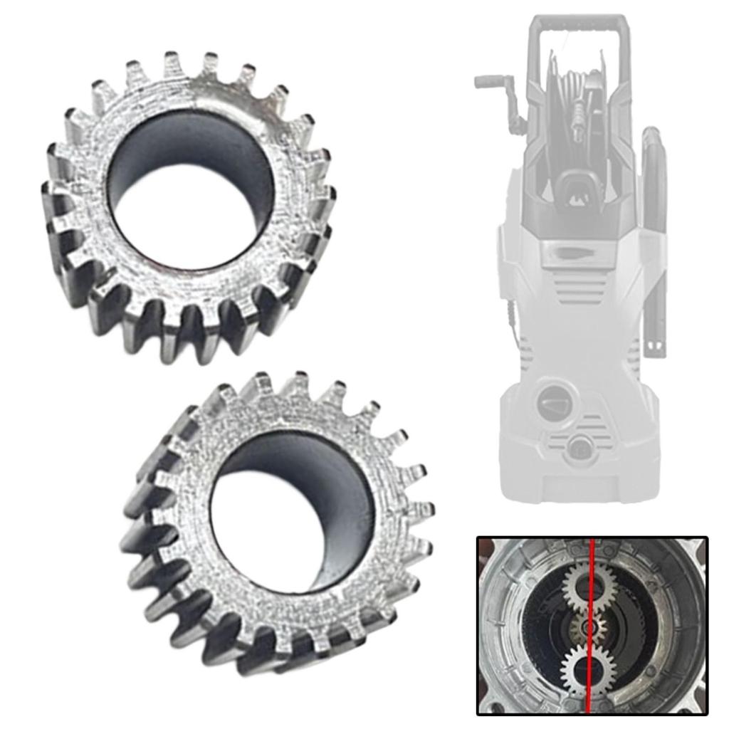 2 Pieces Pressure Washer Gears Metal Sturdy Reliable Accessories Spare Parts