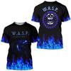 T-shirts Rock W.A.S.P Impression 3D Streetwear Hommes Femmes Mode Manches Courtes T-shirt Hip Hop T-shirts Enfants Hauts Vêtements Homme