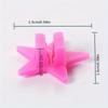 38pcs Glow-in-the-Dark Spoke Beads & Valve Caps, Glowable Star Wheel Nipples for Night Riding, Bike Wheel Decoration