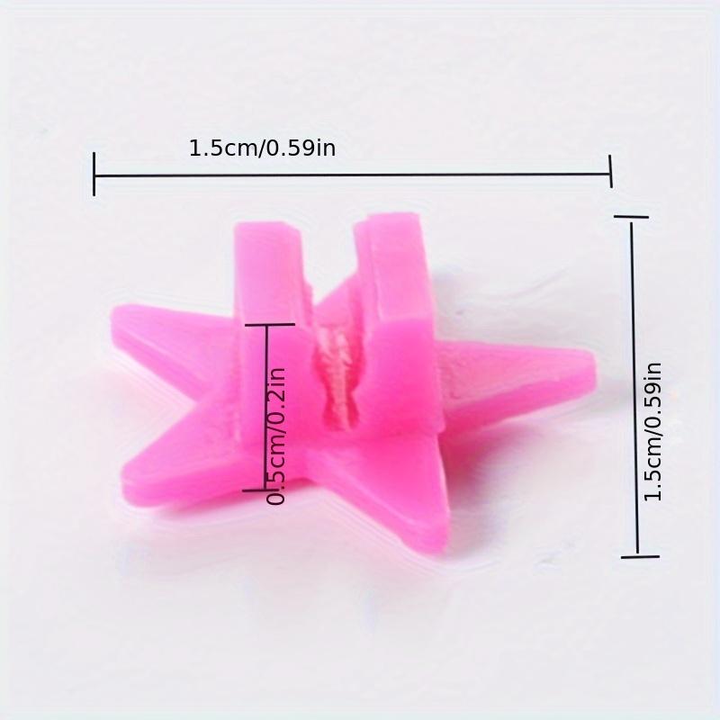 38pcs Glow-in-the-Dark Spoke Beads & Valve Caps, Glowable Star Wheel Nipples for Night Riding, Bike Wheel Decoration
