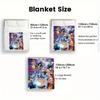 Dragon Ball Stylish Home Blanket Printed Flannel Warm Blanket for Modern House Decor THW