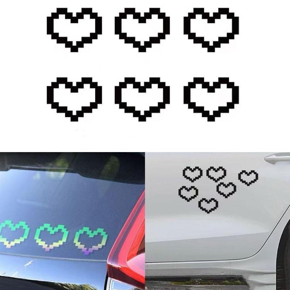 Mosaic Love Car Stickers And Decals Car Accessories Stickers Waterproof Car / Laptop / Window / Motorcycle