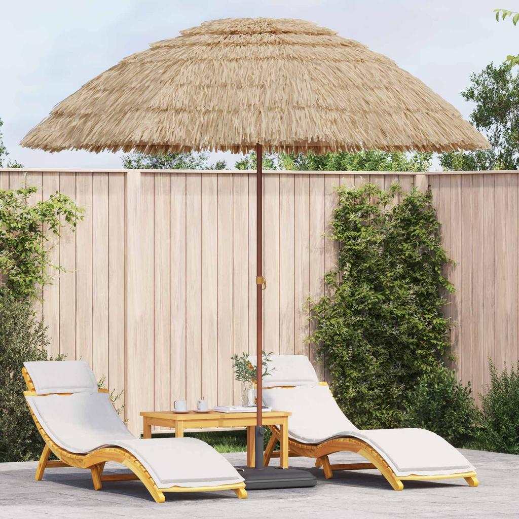 Garden Umbrella Natural 255 X 255 X 255 Cm