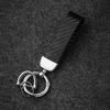 Keychain Pendant, Carbon Fiber Car Key Chain with Anti-Lost D-Ring, Universal Keychain for Men And Women
