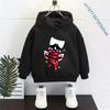 Y2K Vintage The Amazing Digital Circus Kinder Kapuzenpullover Langarm Cartoon Cosplay Kostüm Junge Mädchen Sport Außenmantel