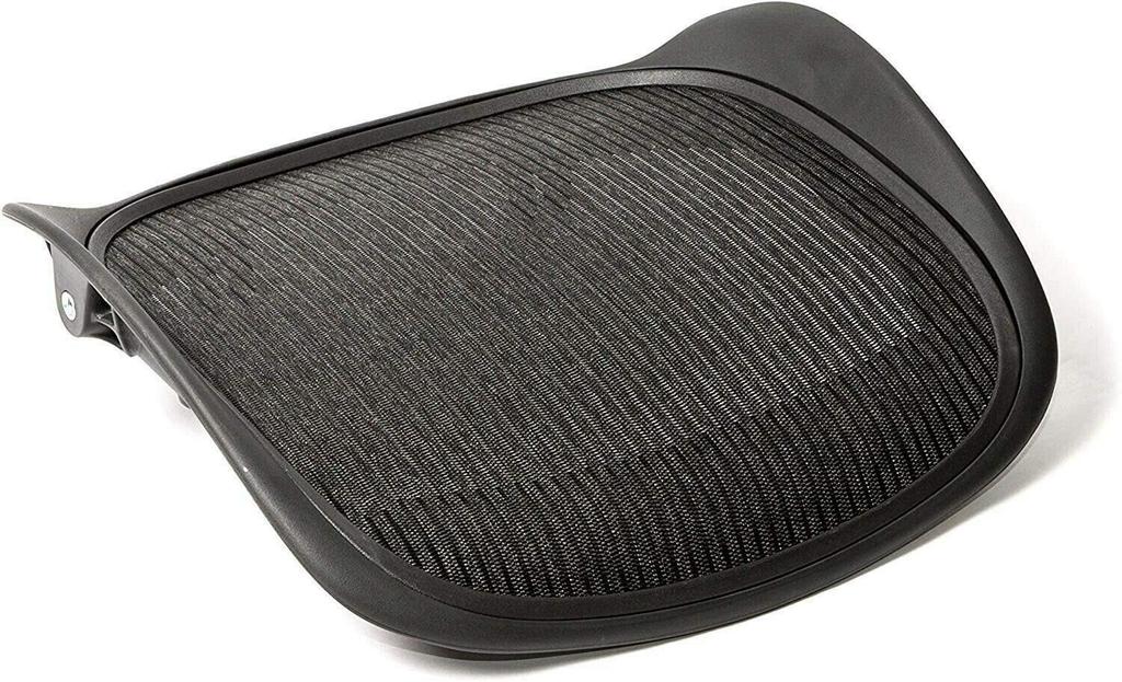 FOAMON Replacement Seat for Herman Miller Classic Size Medium Aeron, B, (Black Mesh)
