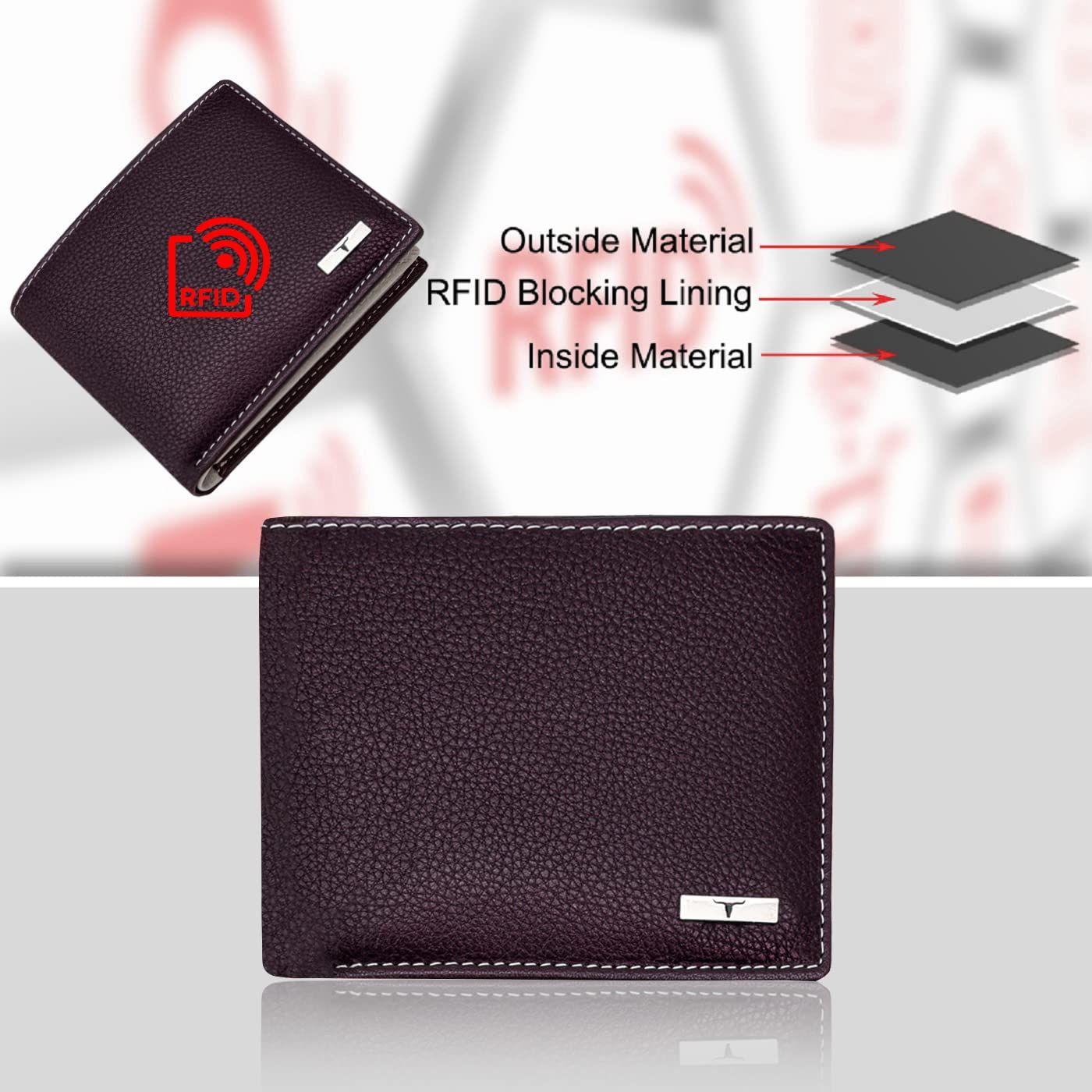 Мужской кожаный кошелек Kyle Brown/Sand — фото 7