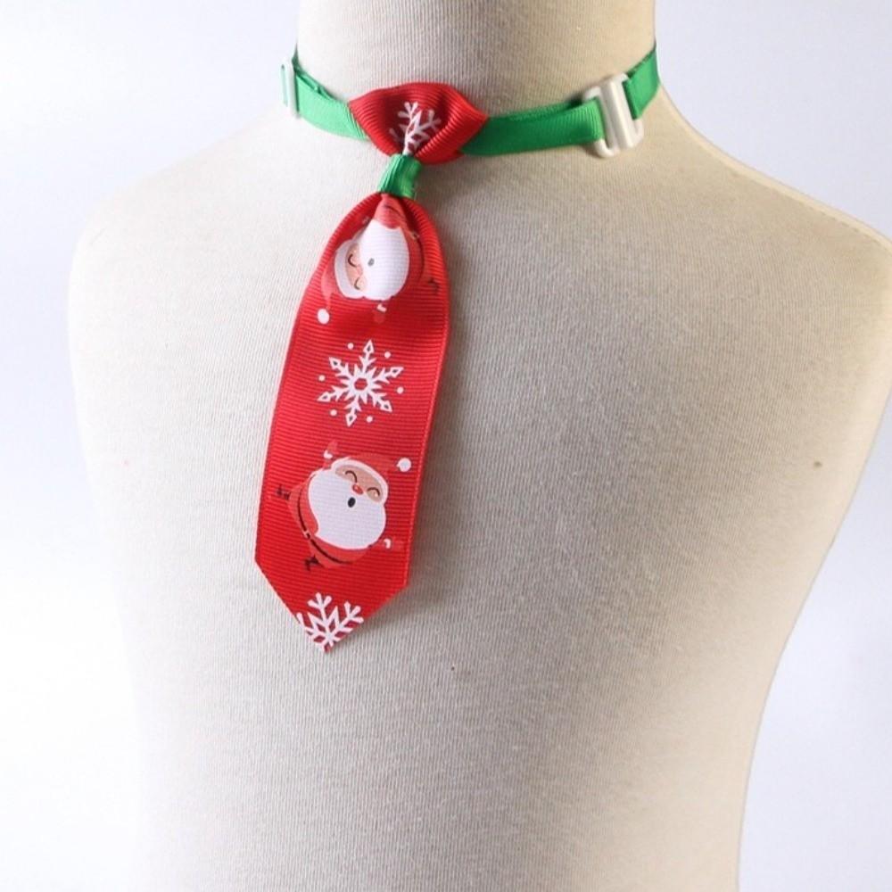 Unique Cute Christmas Dog Tie Costume Decorative Dog Bow Tie Adjustable Cat Neckties Christmas Holiday