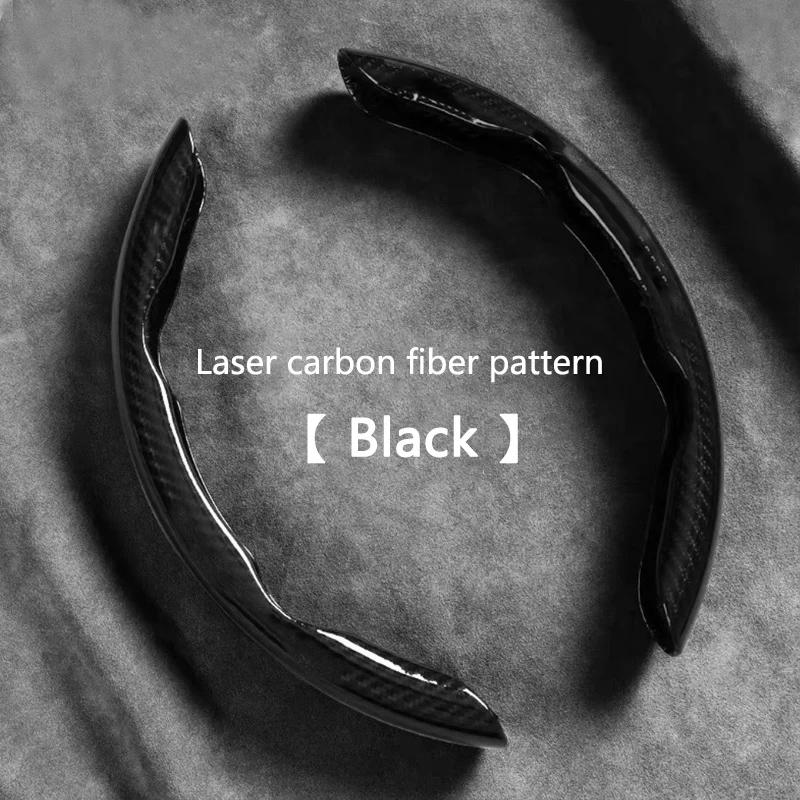 Carbon Fiber Car Steering Wheel Cover Anti-slip Decoration Shell For Honda City Odyssey CIVIC CRV HRV Legend Jazz RR VTi Fit