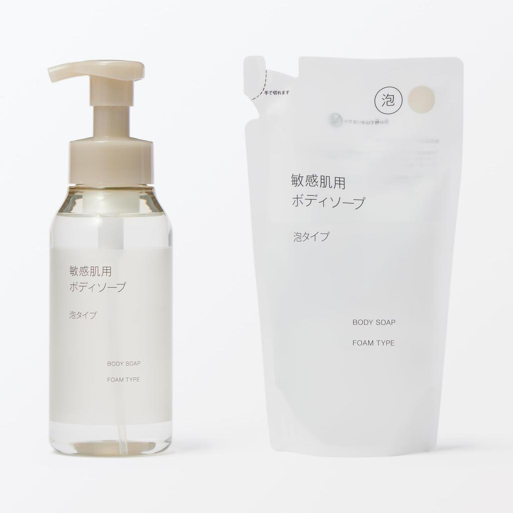 Muji Sensitive Skin Body Soap Foam Type 400mL 84935756