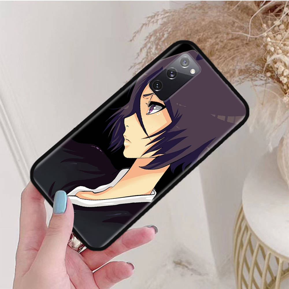 

Черный чехол для Samsung Note 20 Lite S24 Ultra S23 A03 A05 A06 A11 A71 A15 A16 A13 A24 A25 A33 A52 A53 A50 M55 M35 Plus W-61 Echigo BLEACH Samsung M30 арлекин