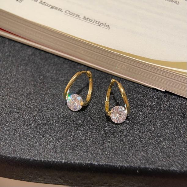 Female Niche Fashion Exquisite Temperament Versatile Earrings