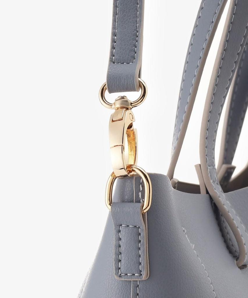 Afternoon Tea Living JB22 Lightweight Synthetic Leather Shoulder Bag, Blue