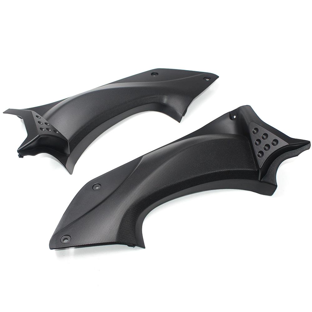 ZX14R Dash Cover Fairing Upper Front Nose Cowl For Kawasaki ZX-14R 2006-20 Air Intake Duct Side Cover Panel Carbon Fiber чёрный