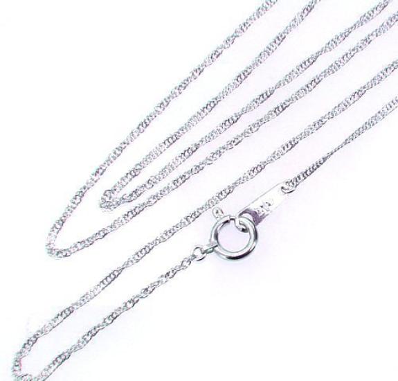 and Me Jewelry Pure Platinum Certification Mark Necklace Chain Screw Type [You Box] (Pt999) (Mint Included) (45cm)