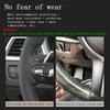 For Toyota Rav4 Wildlander RAV4 LE AWD GTQ6440 Black Artificial Leather Hand Sewn Car Steering Wheel Cover Car Accessories