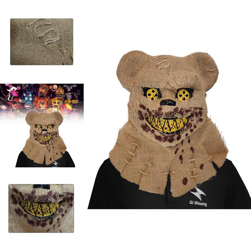 Five Nights At Freddy's Material de PVC Máscara Divertida de Animal para Niños Fiestas Temáticas
