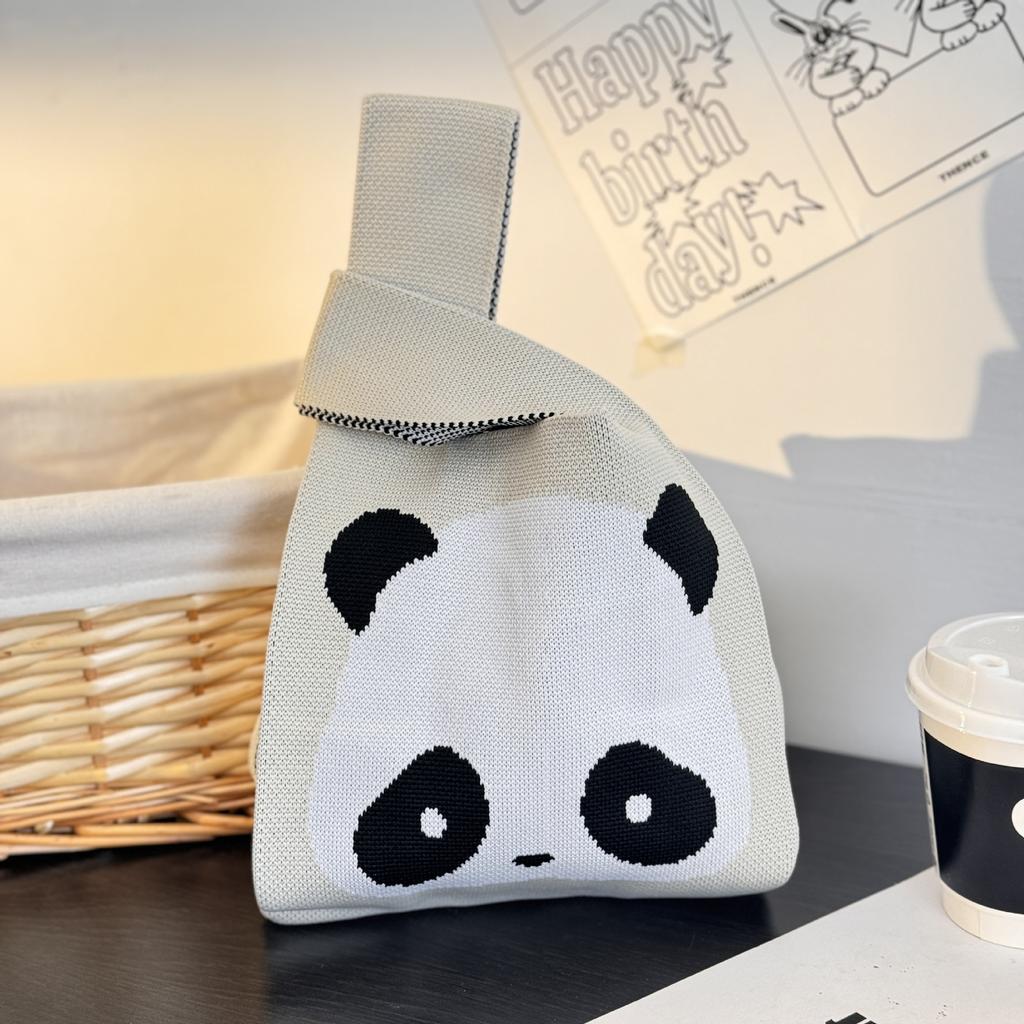 Geantă Tricotată cu Tematică Festivalul Bărcii Dragonului Geantă Cadou pentru Întâlnirea Companiei Geantă de Mână Cadou de Nuntă Geantă Zongzi Geantă Fericită pentru Bomboane