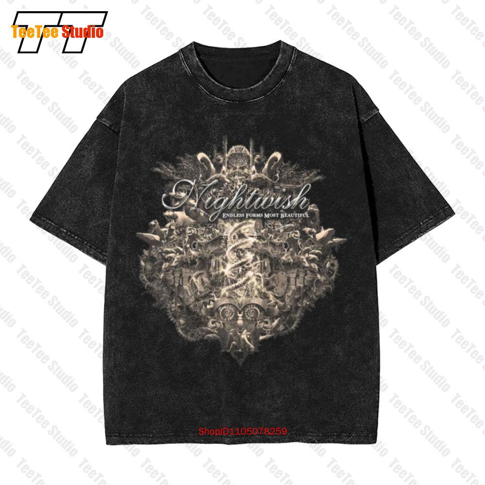 Nightwish Endless Forms Most Beautiful Vintage Oversized TShirt USVU S