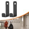 2 Pieces Wall Hook Coat Hanger Easy To Install Multi Purpose Hanging for Entryway Door Storage