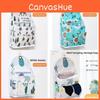 Modern Wall Hanging Storage Bag For Kids Toys With Cotton Linen Pvc Board Design