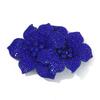 Sparkling Flower Brooch Fabrics DIY Craft Sewing Supplies Rose Brooch Fabrics  Shoe Decoration