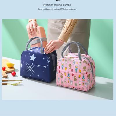 Cartoon Cartoon Lunch Box Bag New Portable Large Capacity Cooler Lunch Bag Thermal Lunch Bag