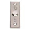 Door Access Control Switch Exit Press Button Stainless Steel Brushed Automatic Reset for Indoor
