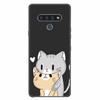 For LG K41s K51s Case Silicone Soft Fashion Animal Back Cover for LG Q70 Q60 Case Protector On for LGQ60 K 51S Cartoon Phone Bag