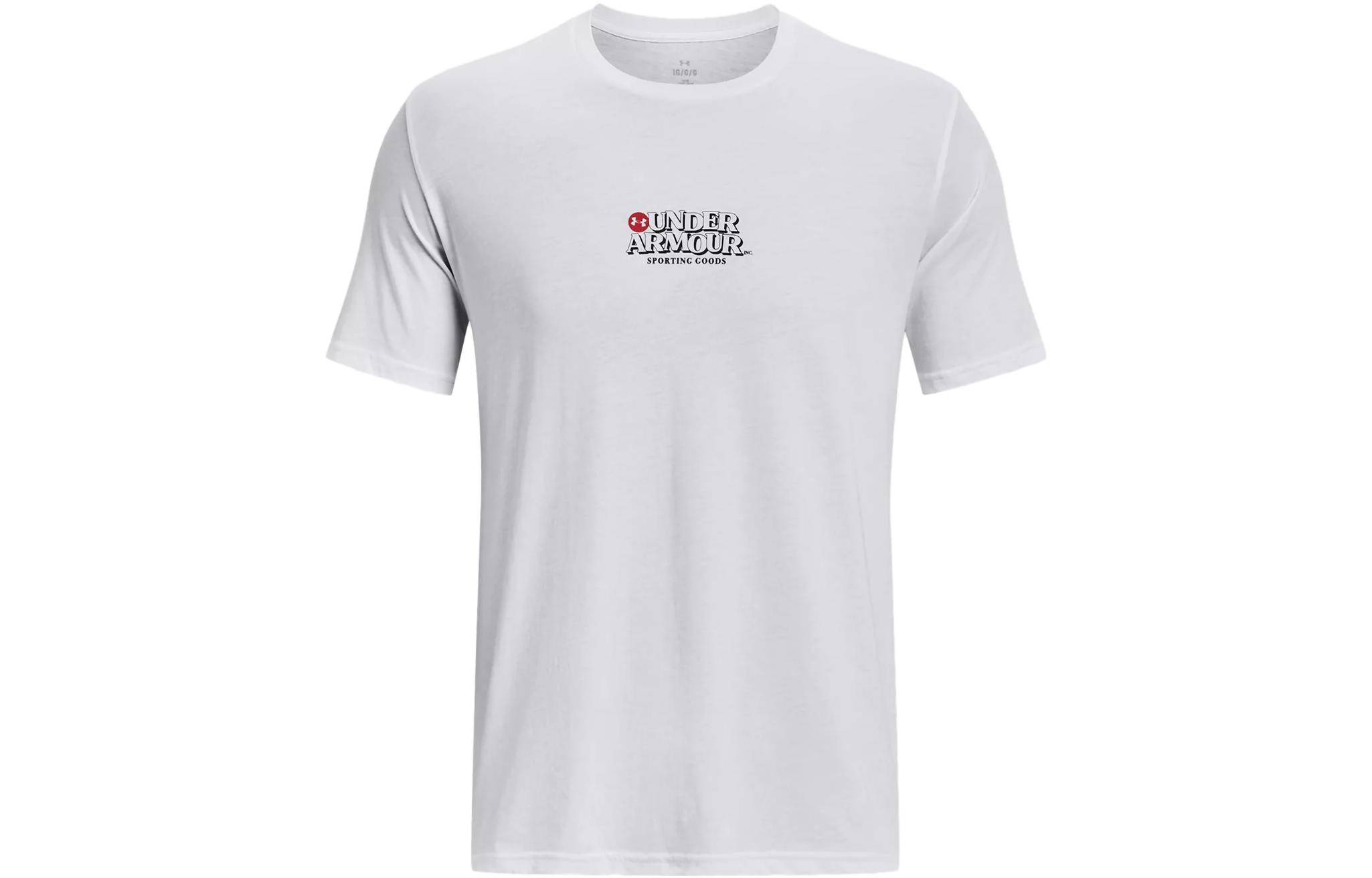 Under Armour T Shirt Men s White 1376856-100 3XL