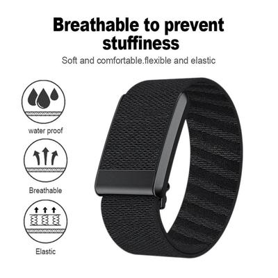 Nylon Wrist Band For Whoop 5.0 Watch Fitness Soft Breathable Replacement Strap Adjustable Protector Sports Wristband Strap Acces