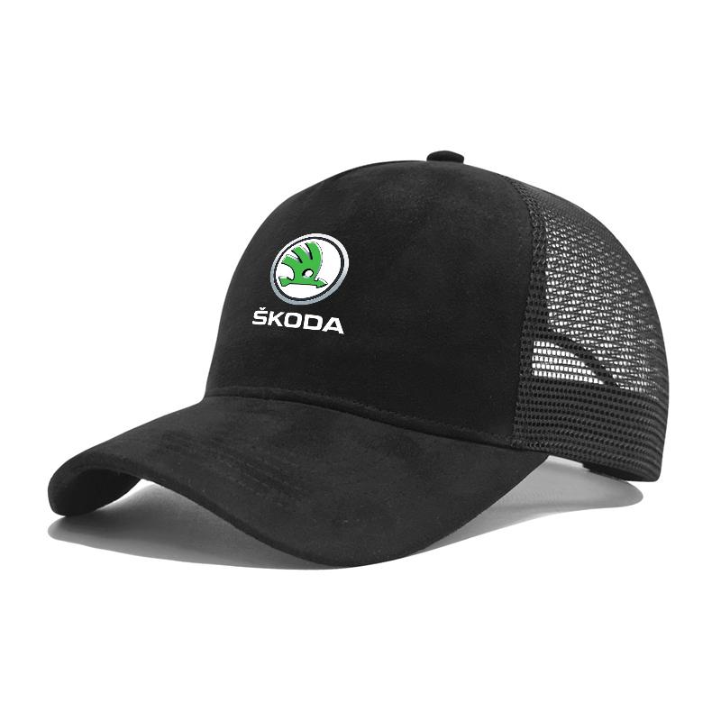 

Car Logo Outdoor Sports Casual Sunscreen Hat Breathable Baseball Cap For Skoda Octavia A2 A5 A7 Fabia Rapid Superb Yeti