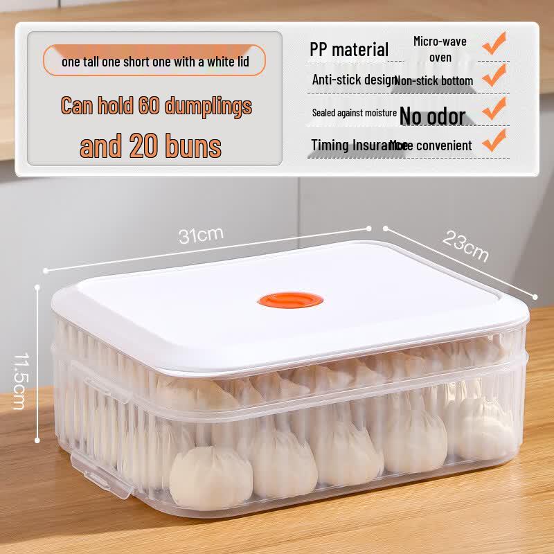 

Dumpling & Wonton Freezer Storage Box Set