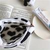 Korean-Style Cow Plush Coin Purse Wallet