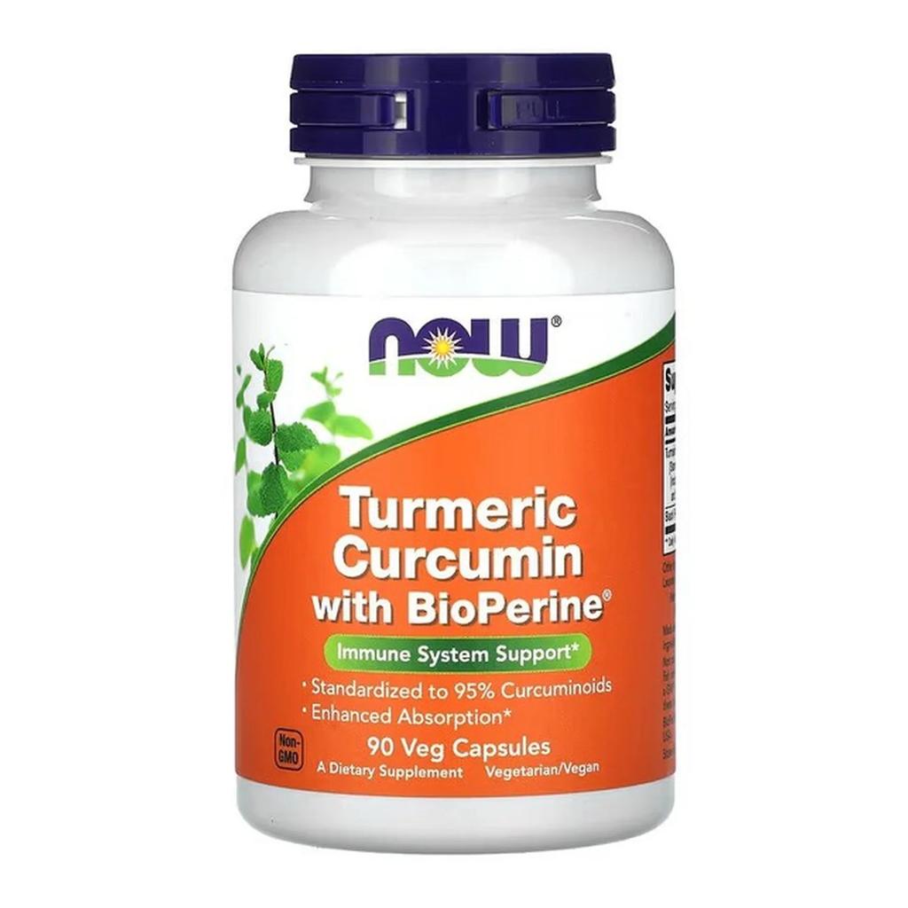 Turmeric Curcumin with BioPerine - 90 Vcaps