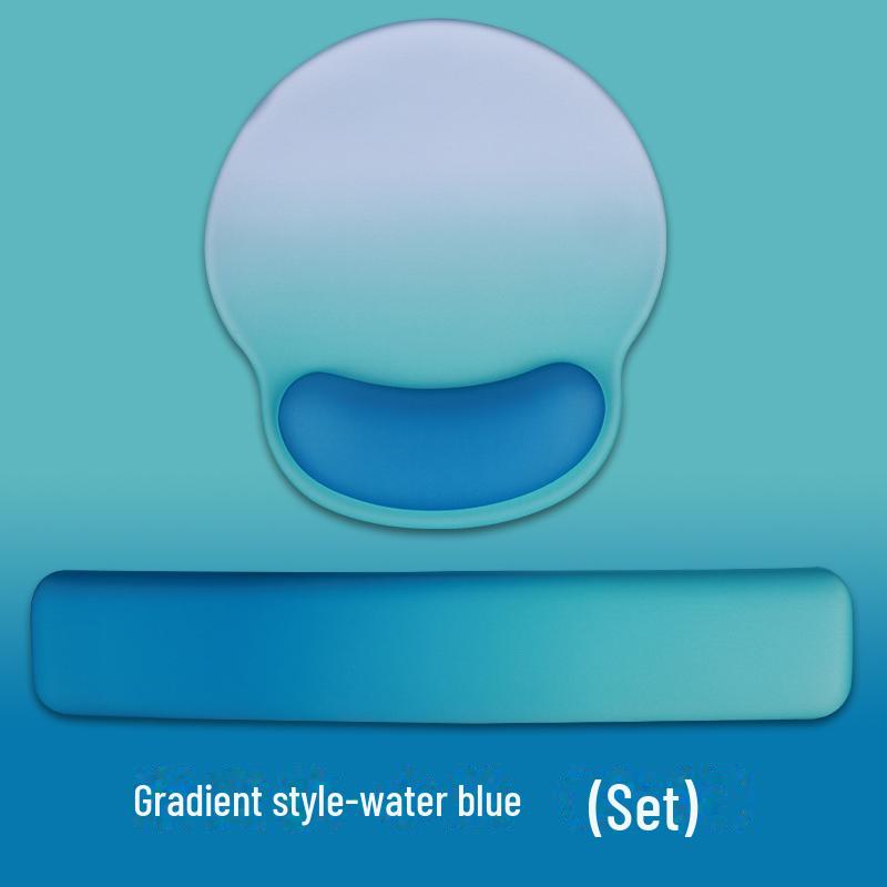 Ergonomic Memory Foam Mouse Pad and Keyboard Wrist Rest