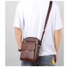 Men's Business Bag One Shoulder Messenger Bag Large Capacity Backpack Men's Messenger Bag Commuter Men's Messenger Shoulder Bag