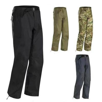 Bird Family Hard Shell Rainstorm Level Assault Pants For Men Waterproof Windproof Outdoor Clothing Mountaineering Pants Without Standard Version