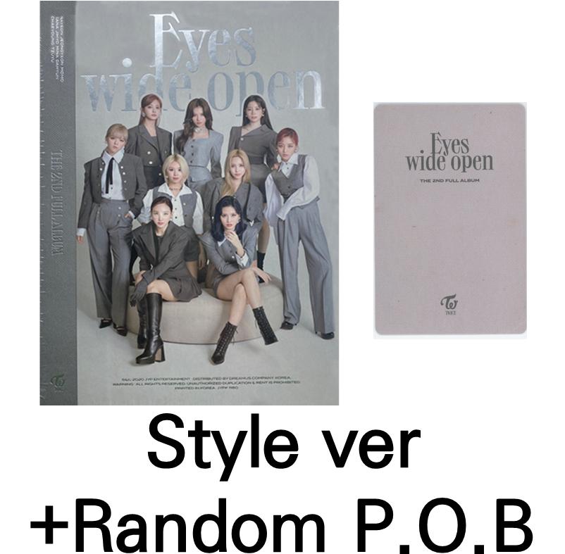 Twice 2nd Album 'Eyes Wide Open' + P.O.B