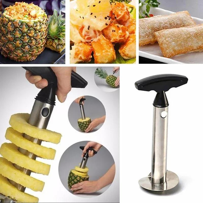 1pcs Pineapple Slicer Peeler Peeler Stainless Steel Fruit Tools Cooking Tools Kitchen Accessories Kitchen Gadgets