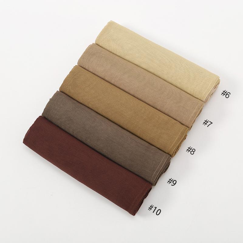 New Solid Cotton Viscose Hijab For Women Muslim Scarf Big Size Shawls Foulard Islam Head Wraps Headscarves Ramadan Scarf Bandana