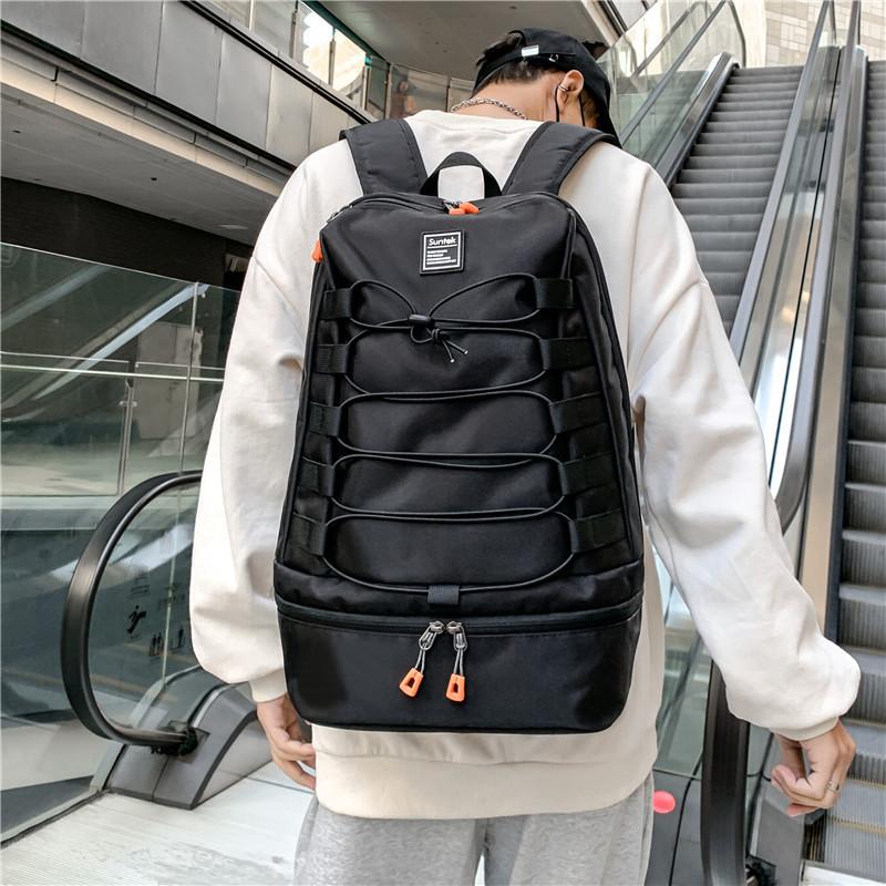 Autumn and Winter New College Student Schoolbag Men's Backpack Large Capacity College Style Outdoor Travel Bag