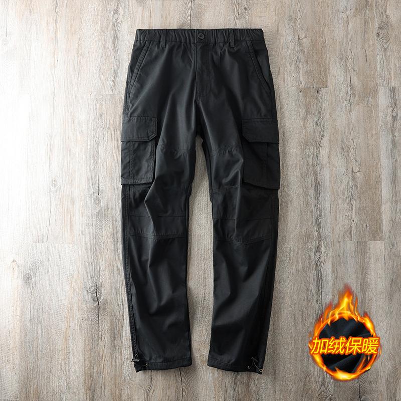 Outdoor Multi-pocket Overalls Men's Spring and Autumn Straight Loose Casual Mountaineering New Summer Thin Pants
