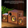 Q6 Multi-media Combination Computer Speakers Bass Stereo BT Music Player Subwoofer SoundBox for Desktop Laptop Notebook Tablet