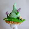 Mushroom Elf Wide-Brimmed Knitted Wool Cosplay Hat