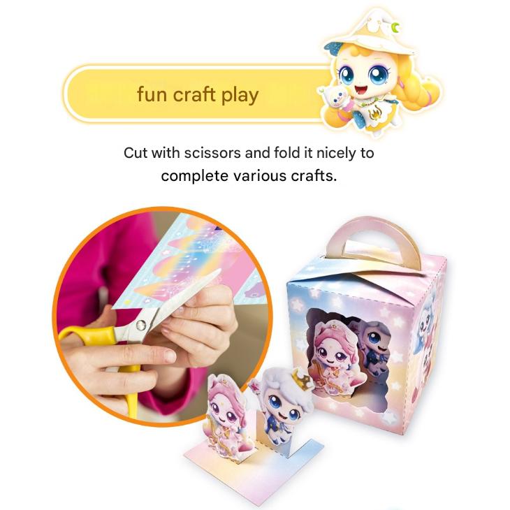 Hergestellt in Korea – Sternschnuppen-Fang! Teenieping Staffel 5 Puzzle- & Malbuch (48 Seiten, KC-zertifiziert)