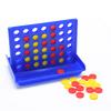 Four-Piece Four-Row Chess Set Three-Dimensional Educational Backgammon Custom Board Game Enhancing Spatial Abilities for Kids
