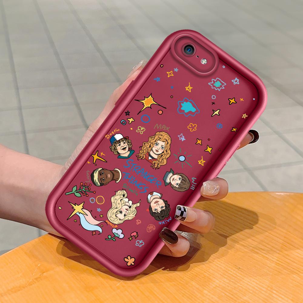 Mäkký silikónový štvorcový rebrík so vzorom tlače Kryt telefónu Plný kryt fotoaparátu Ochranné gumené puzdro odolné voči nárazom pre iPhone Infinix Tecno OnePlus