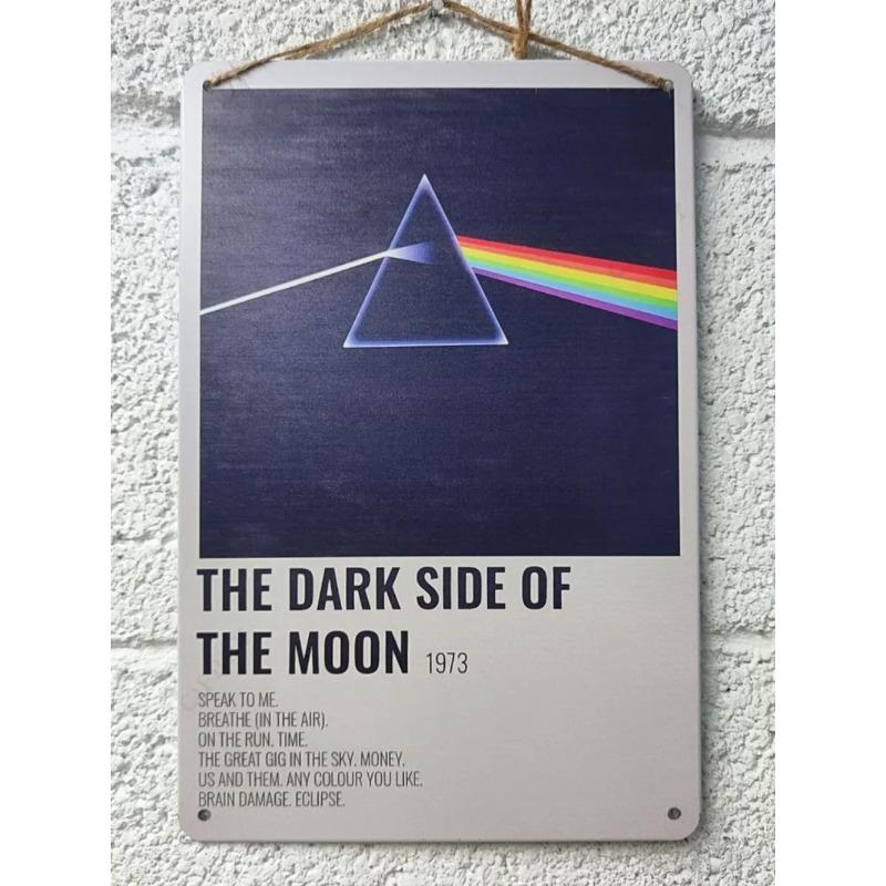 

Металлический постер Pink Floyd, подарок гитаристу, настенное искусство 20x30см