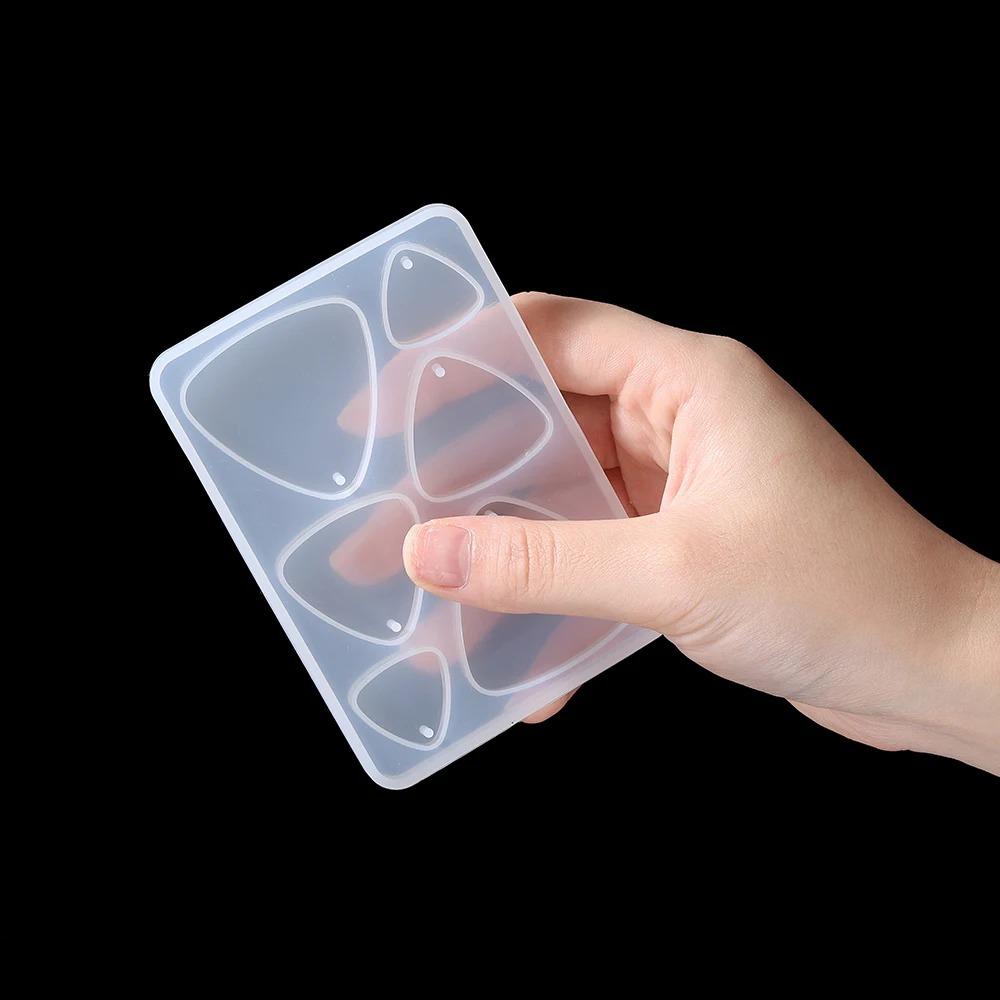 Geometric Earring Pendant Silicone Mold For Epoxy Resin DIY Earring Keychain Necklace Charms Resin Silicone Mold Jewelry Making